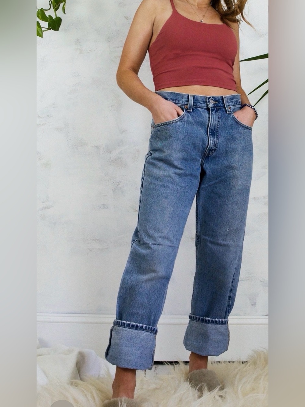 Vintage 90s Straight Leg Levi Jeans